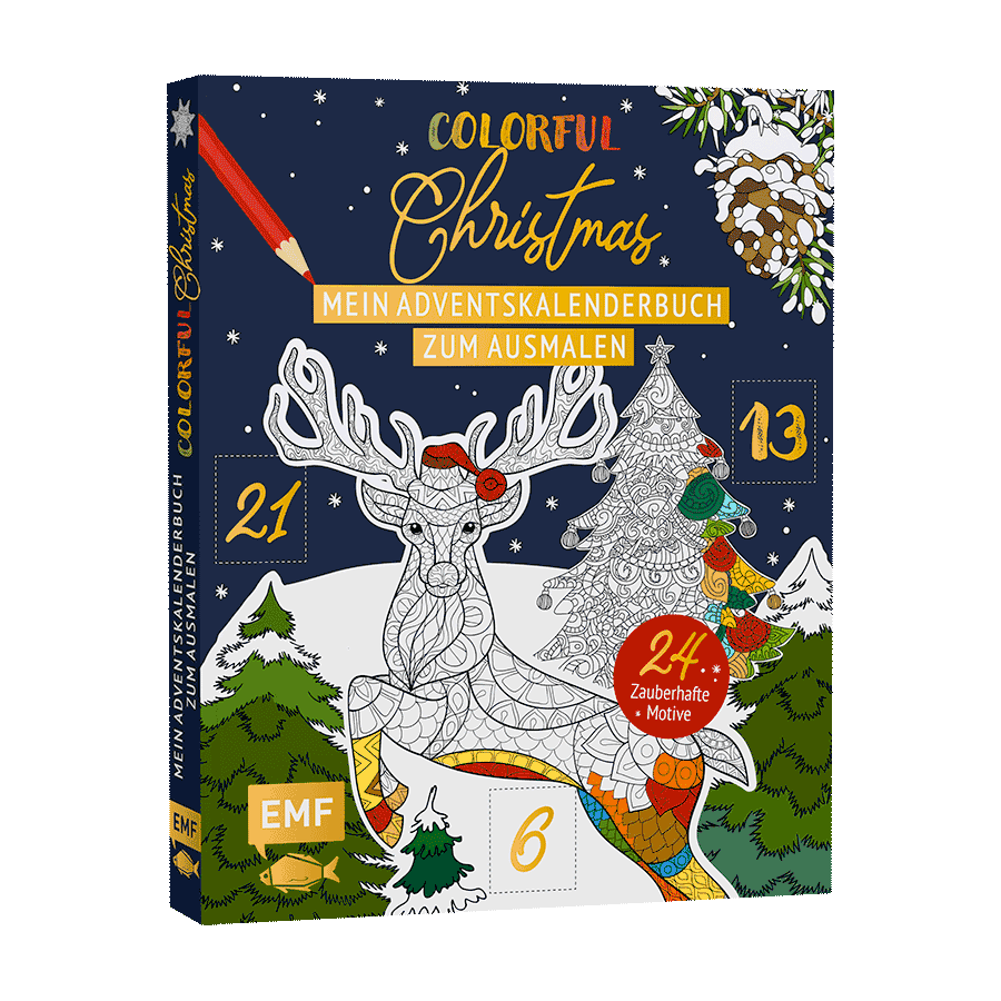 EMF / Mein Adventskalender-Buch zum Ausmalen