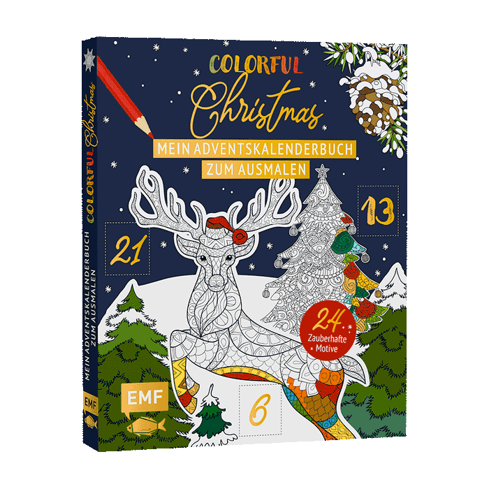 EMF / Mein Adventskalender-Buch zum Ausmalen