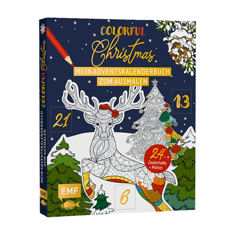 EMF / Mein Adventskalender-Buch zum Ausmalen