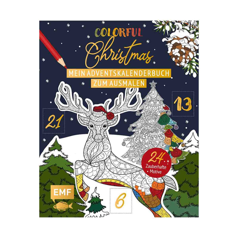 EMF / Mein Adventskalender-Buch zum Ausmalen