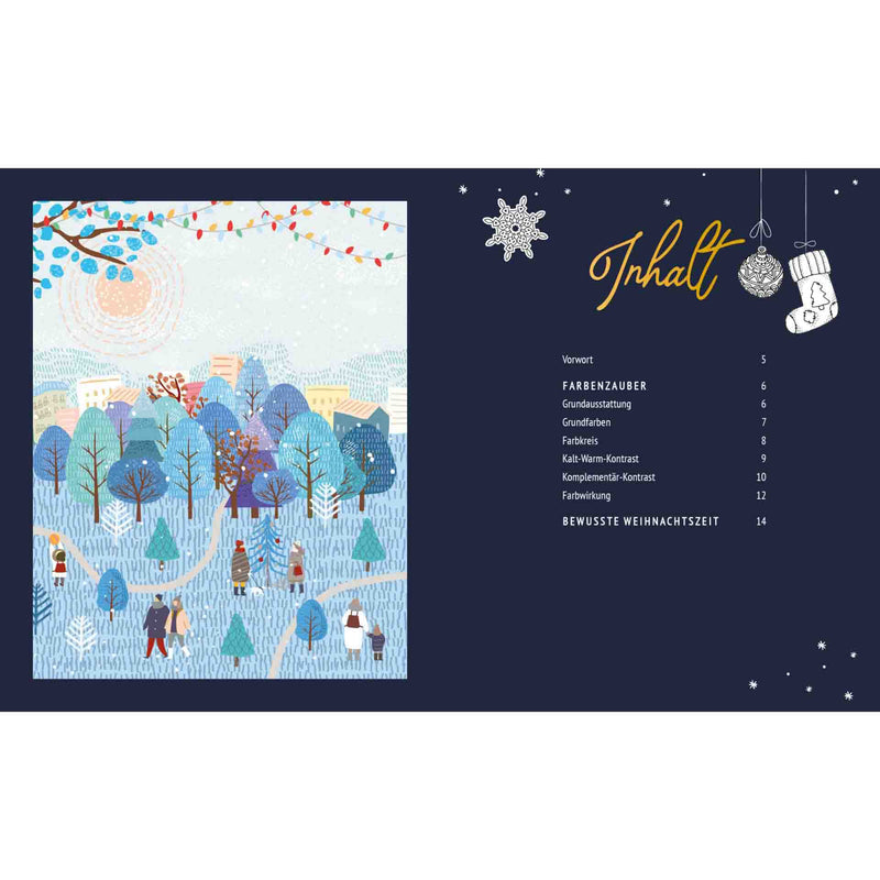 EMF / Mein Adventskalender-Buch zum Ausmalen