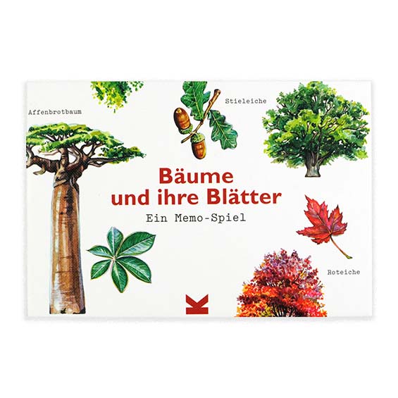 Bäume und Ihre Blätter / Memo-Spiel