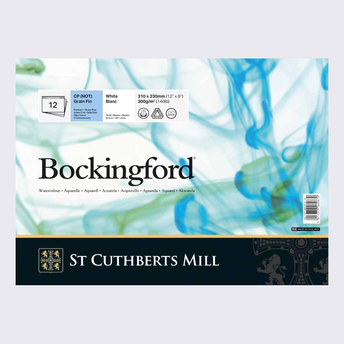 St Cuthberts Mill / Bockingford / Grain Fin / A4 / 12 Blatt