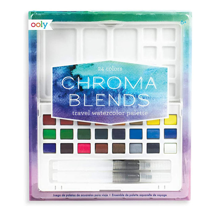 Chroma Blends / Aquarellfarben / Ooly / Aquarellset mit 24 Farben