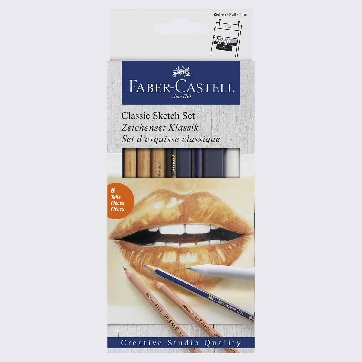 Klassik Zeichenset / Monochrome / Faber Castell
