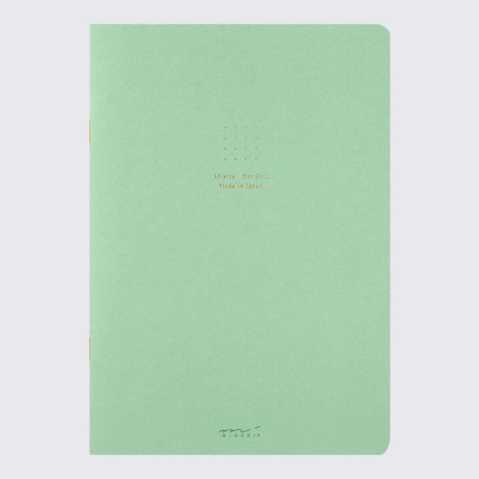 Md Notebook / Skizzenheft / Color Dot Grid / Green / A5