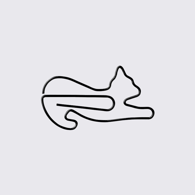 Büroklammer / D-Clip / Cat Stretching
