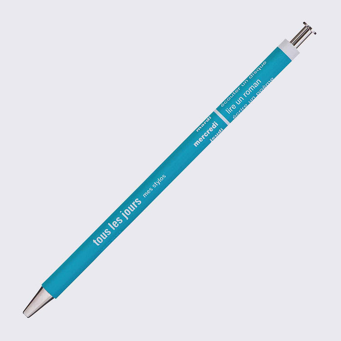 Ballpoint Pen / DAYS / Turquoise / Marks