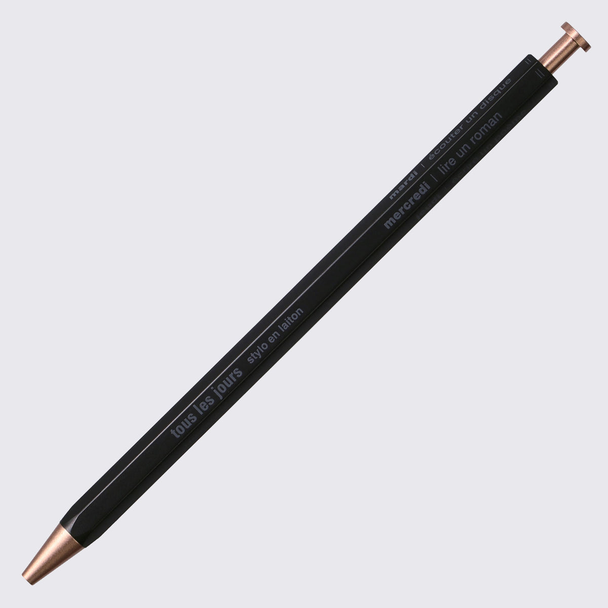 Ballpoint Pen / DAYS / Messing / Black / Marks