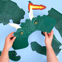 Clockwork Soldier / Create your Own /  Make Your Own Fire-breathing Dragon Mask