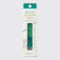 Midori / Decoration Crayon / Green x Purple