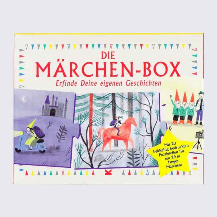 Laurence King Verlag / Die Märchen-Box / Märchen selbst erfinden / Geschichtenpuzzle / zum Spielen und Erzählen