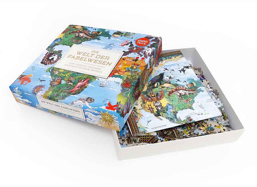 Laurence King Verlag / Die Welt der Fabelwesen / Puzzle
