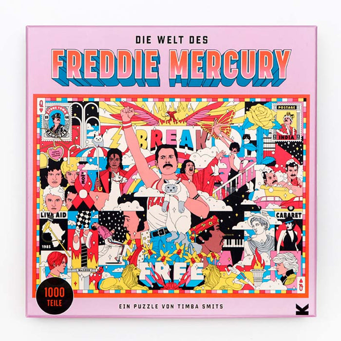 Laurence King Verlag / Die Welt des Freddie Mercury / Puzzle