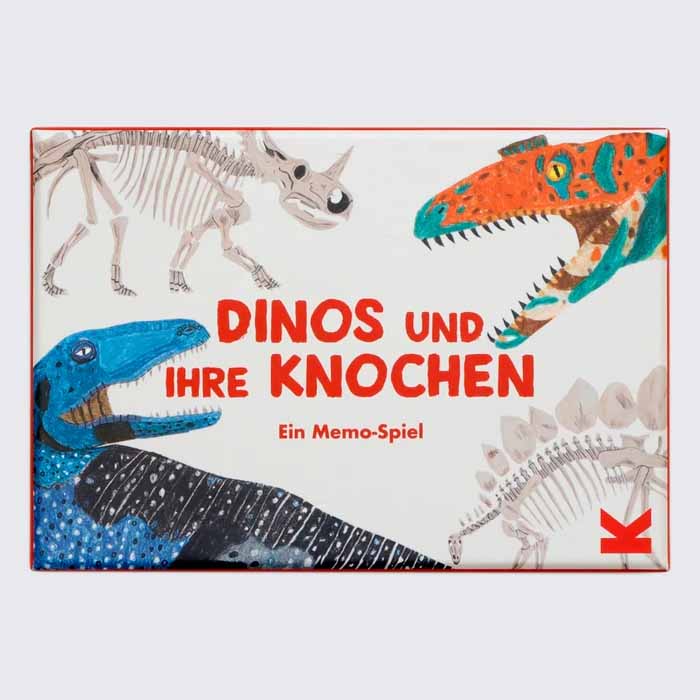 Laurence King Verlag / Dinos und ihre Knochen / Ein Memo-Spiel