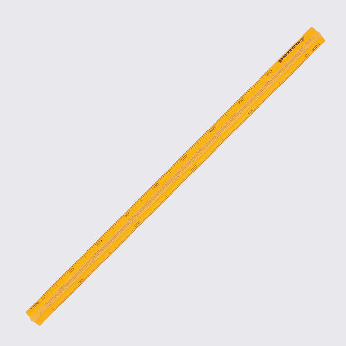Penco / Dreikant / Maßstab / Drafting Scale Yellow / 15cm