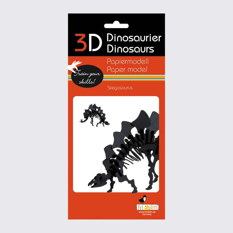3D Papiermodell /  Stegosaurus