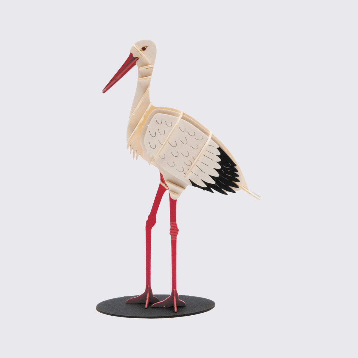 3D Papiermodell / Storch