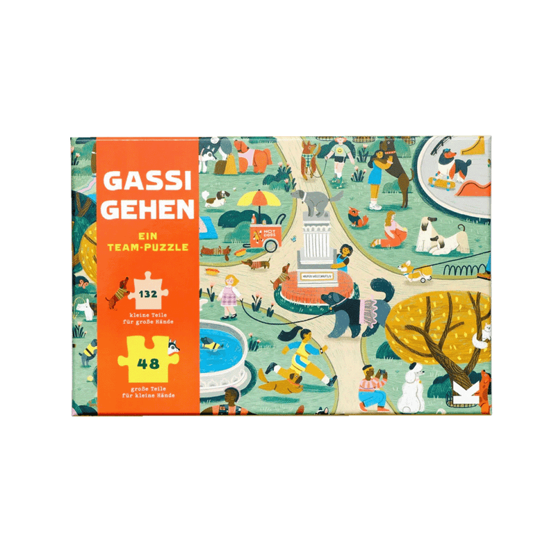 Laurence King Verlag / Gassi gehen / Ein Team-Puzzle