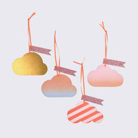 Paper Poetry / Geschenkanhänger / Happy Birthday / Wolken / FSC MIX