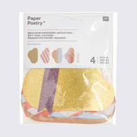 Paper Poetry / Geschenkanhänger / Happy Birthday / Wolken / FSC MIX