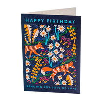 Grusskarte / Greeting Card Hanna Werning / Sending  you lots of Love