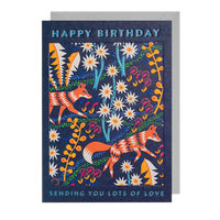 Grusskarte / Greeting Card Hanna Werning / Sending  you lots of Love