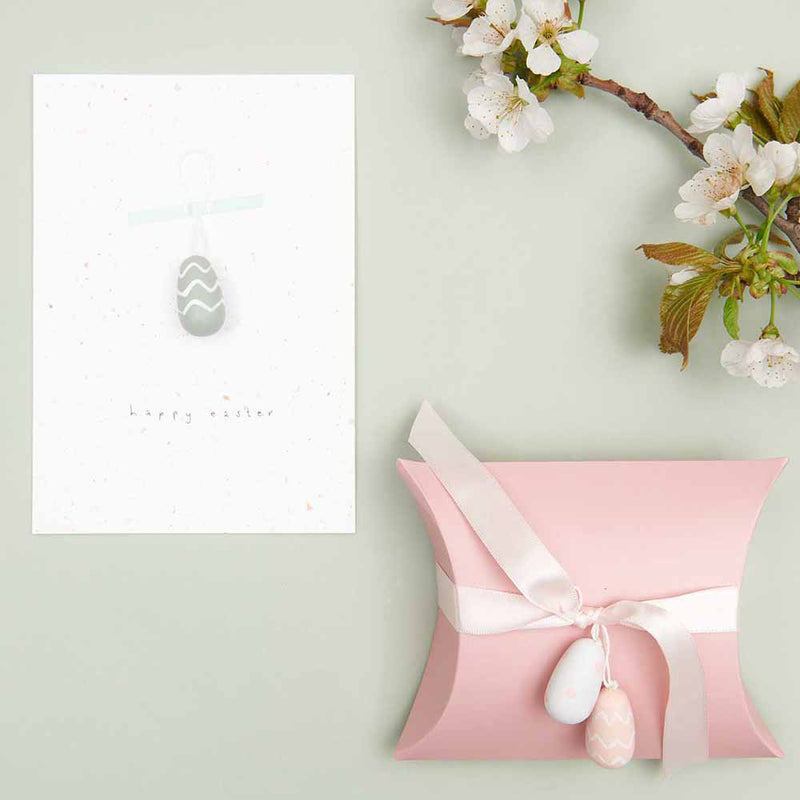Rico Design / Ohhh! Lovely! / Holzhaenger / Osterei / 6 Stueck / mint