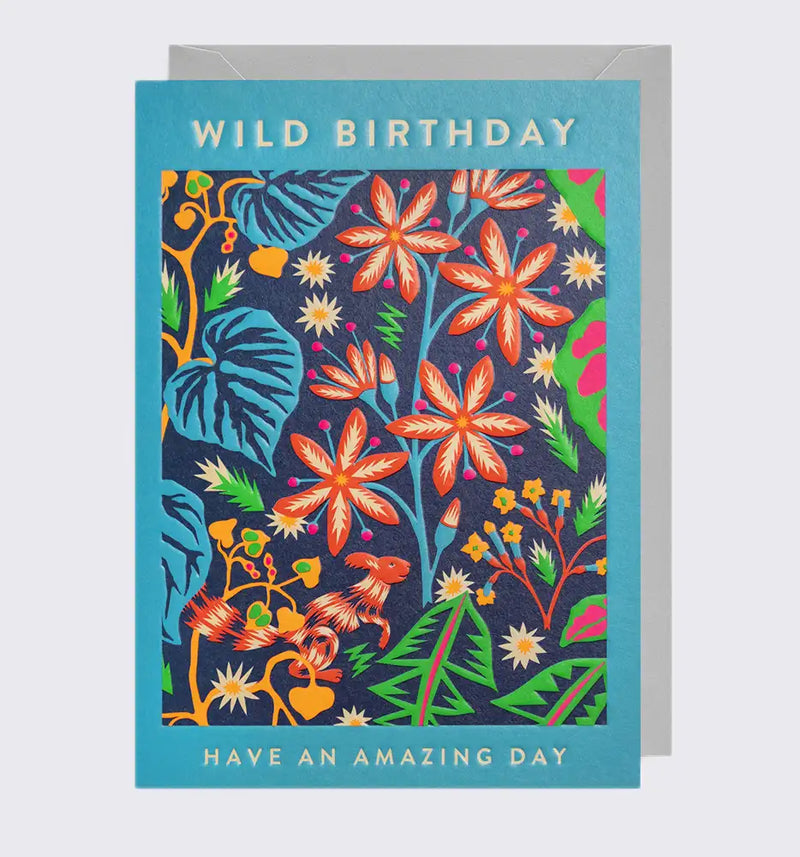 Grusskarte / Greeting Card /  Hanna Werning / Wild Birthday