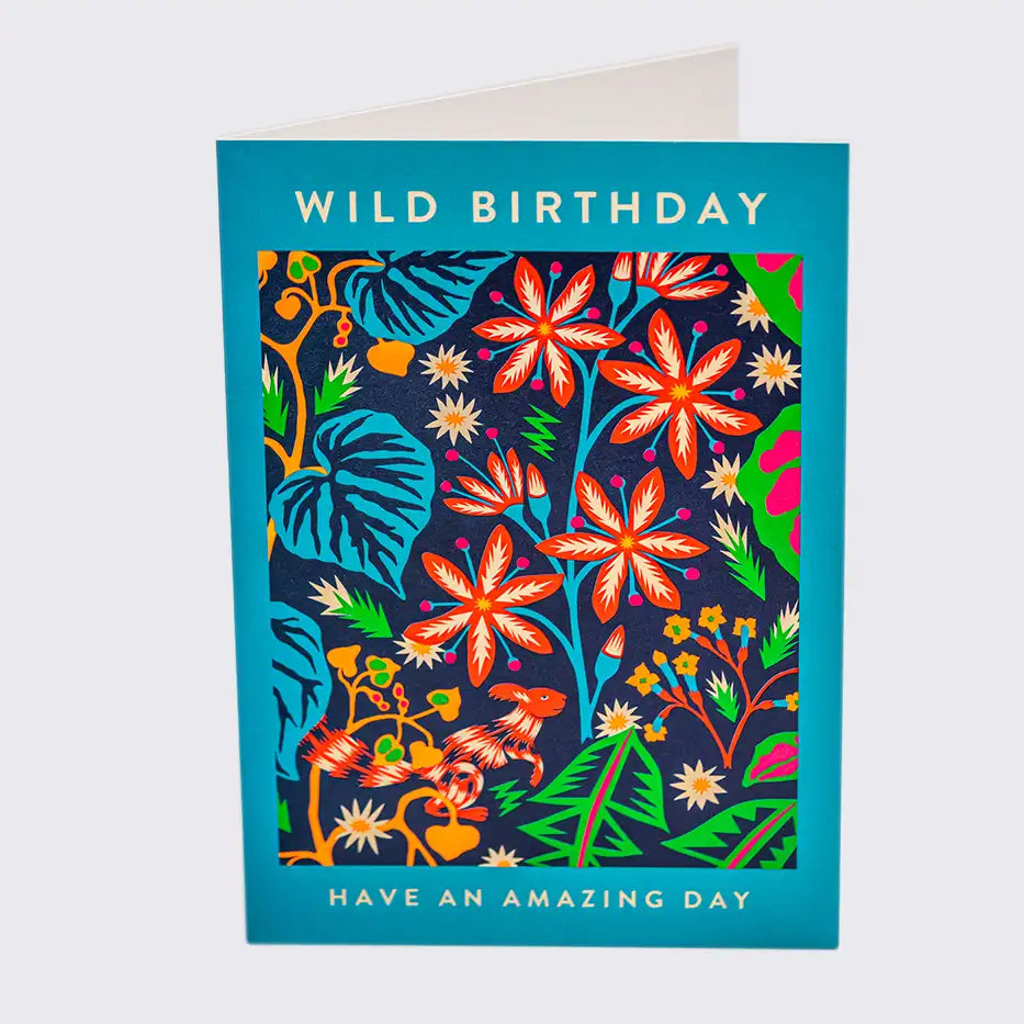 Grusskarte / Greeting Card /  Hanna Werning / Wild Birthday