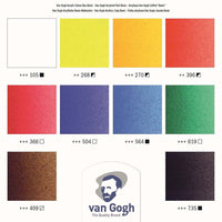 van Gogh / Acrylfarbe / BASIC MALKASTEN / Holzkoffer