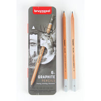 Graphit Pencils / Metalletui mit Set6