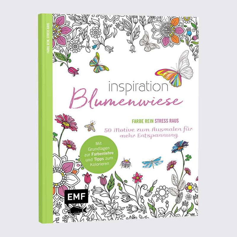 EMF / Inspiration / Blumenwiese  / Ausmalheft