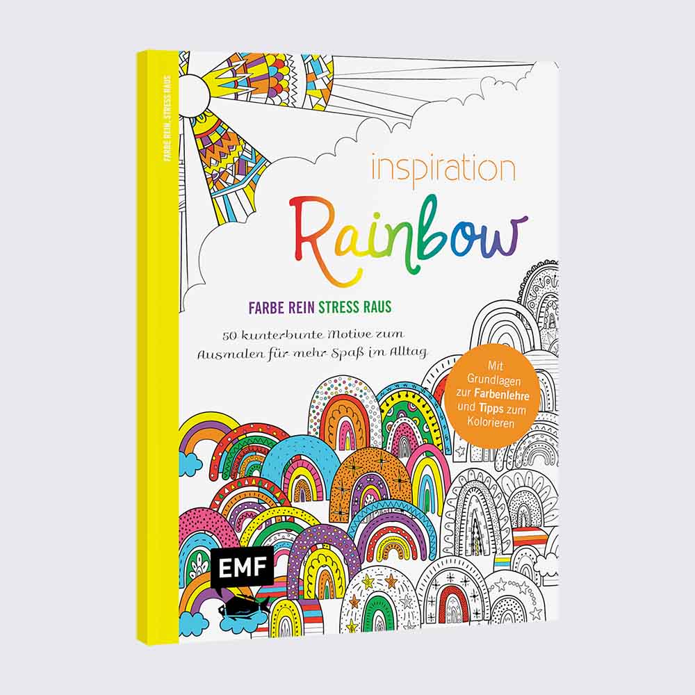 EMF / Inspiration /  Rainbow / Ausmalheft