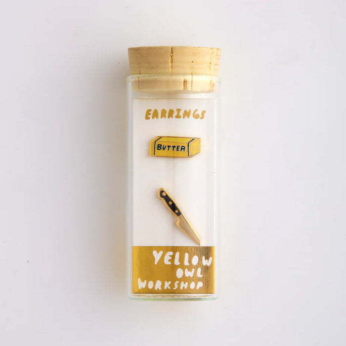 Yellow Owl Workshop / Ohrringe / Butter & Knife Earrings