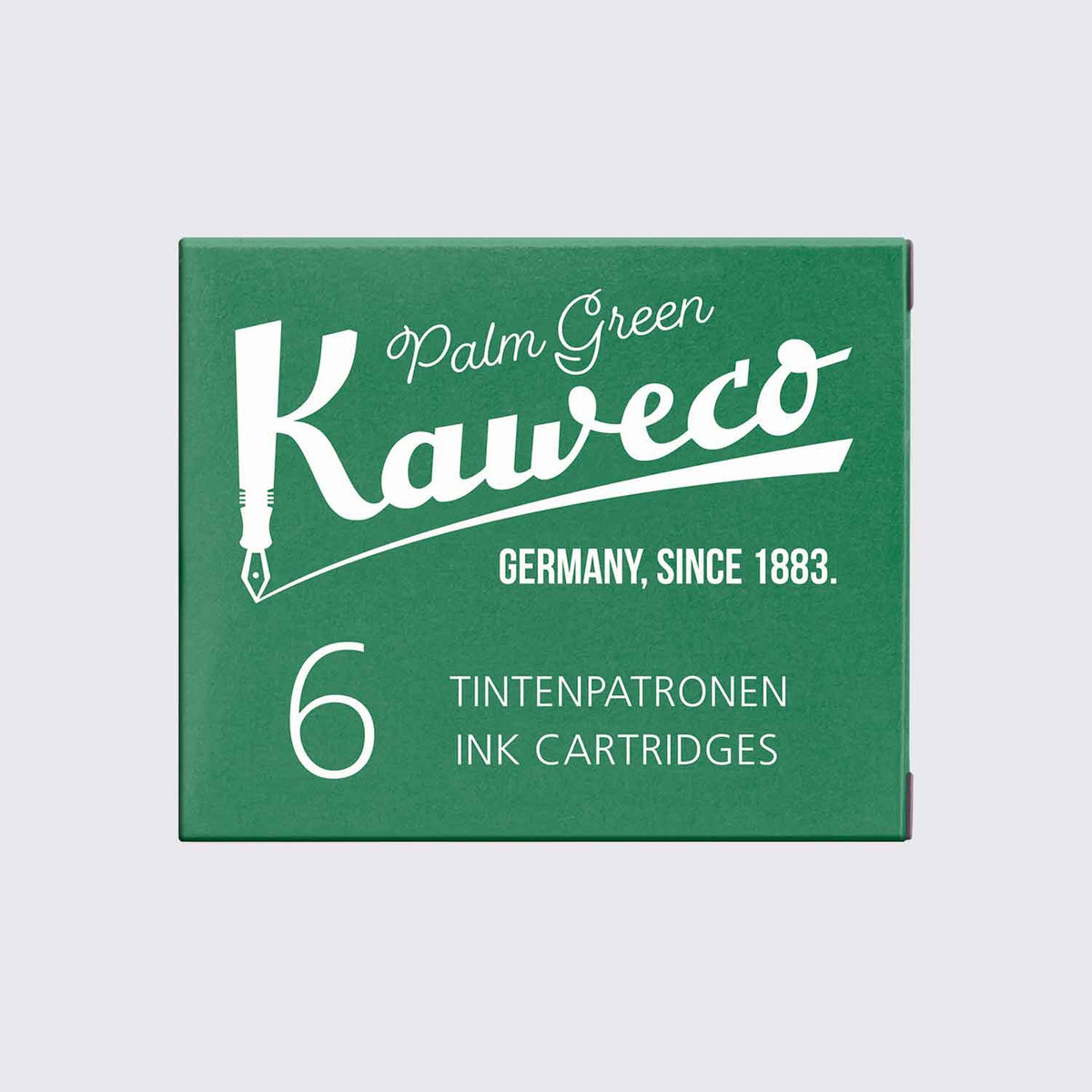 Kaweco / Tintenpatronen / Palm Green / 6-Pack
