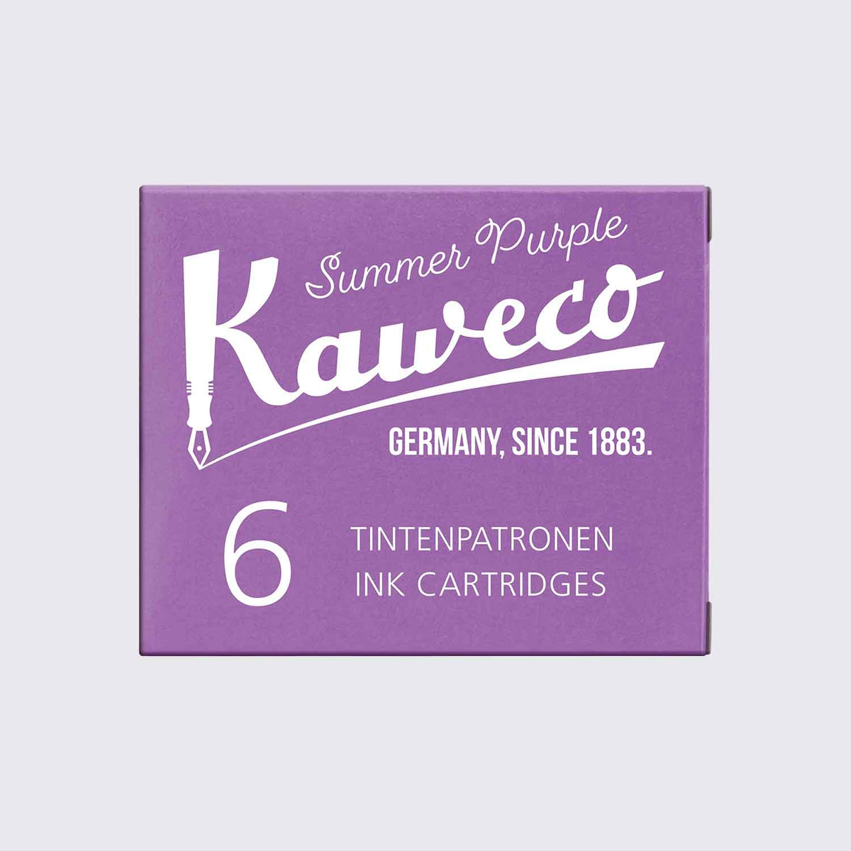 Kaweco / Tintenpatronen / Sommerlila 6-Pack