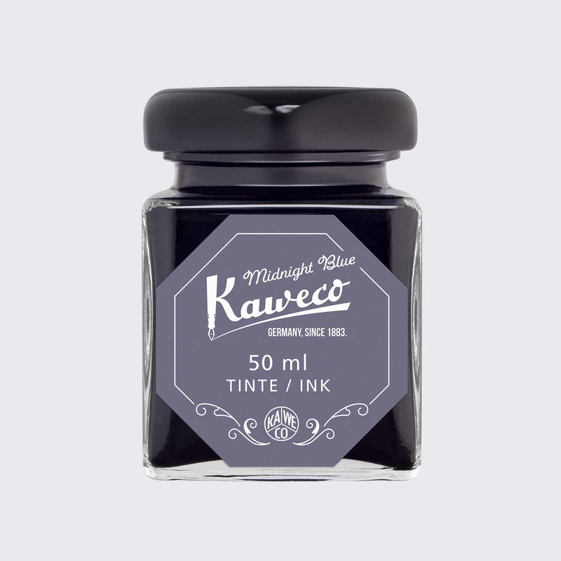 Kaweco / Tintenfarbe / Tintenglas / Midnight Blue / 50 ml