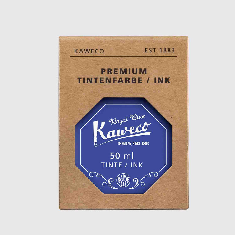 Kaweco / Tintenfarbe / Tintenglas / Royal Blue / 50 ml