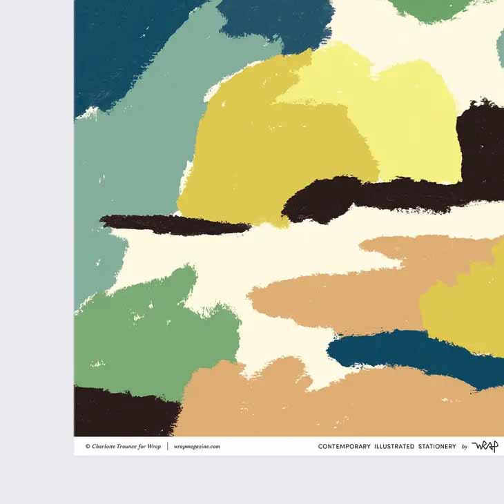 Geschenkpapier / Wrap Magazine / Landshapes / Charlotte Trounce