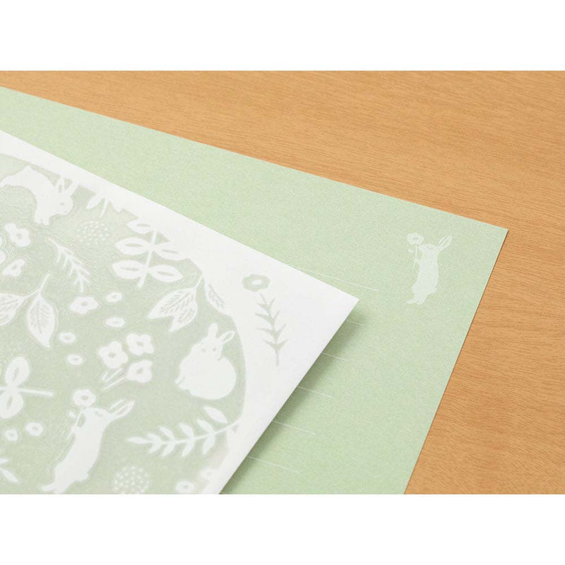 Briefset / Midori/ Letterset Watermark Rabbit