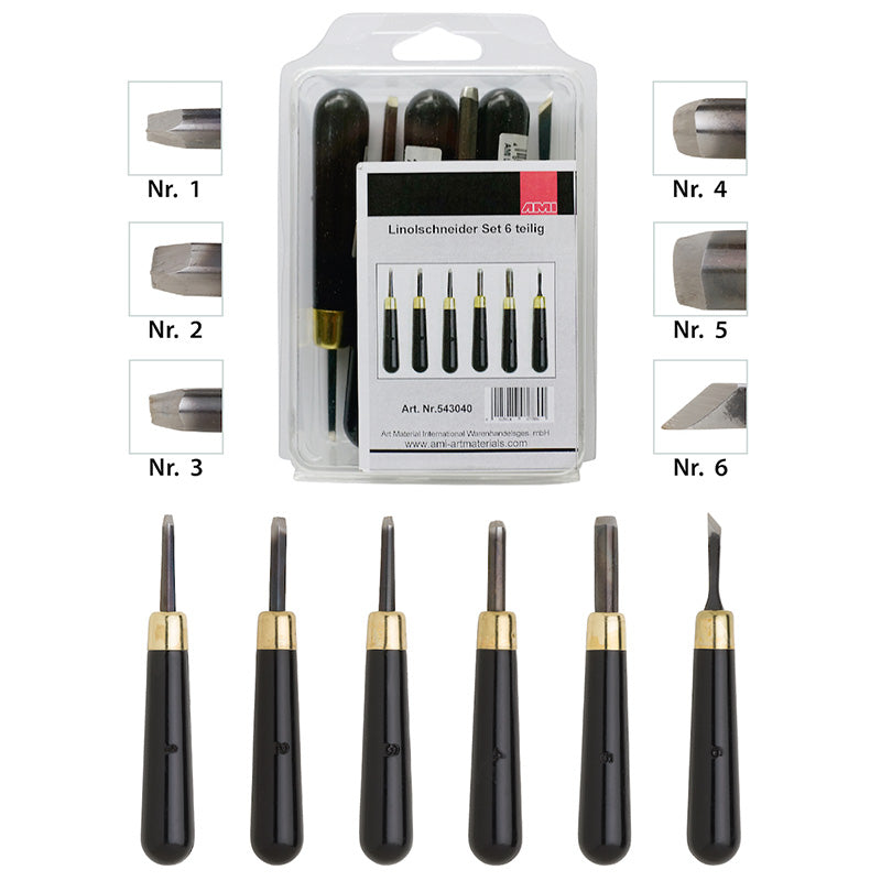 AMI / Linolcutter / 6 Set