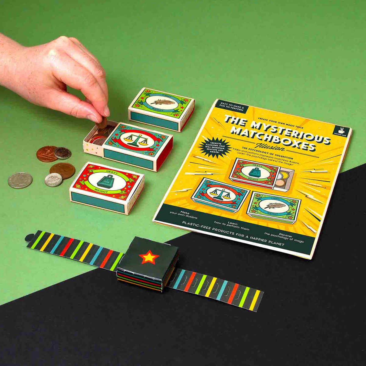 Clockwork Soldier / The Mysterious Matchboxes Illusion / Activitiy Kit