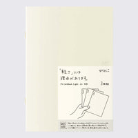 Md Notebook  Light / Skizzenheft Blanko / A5 / 3er Set