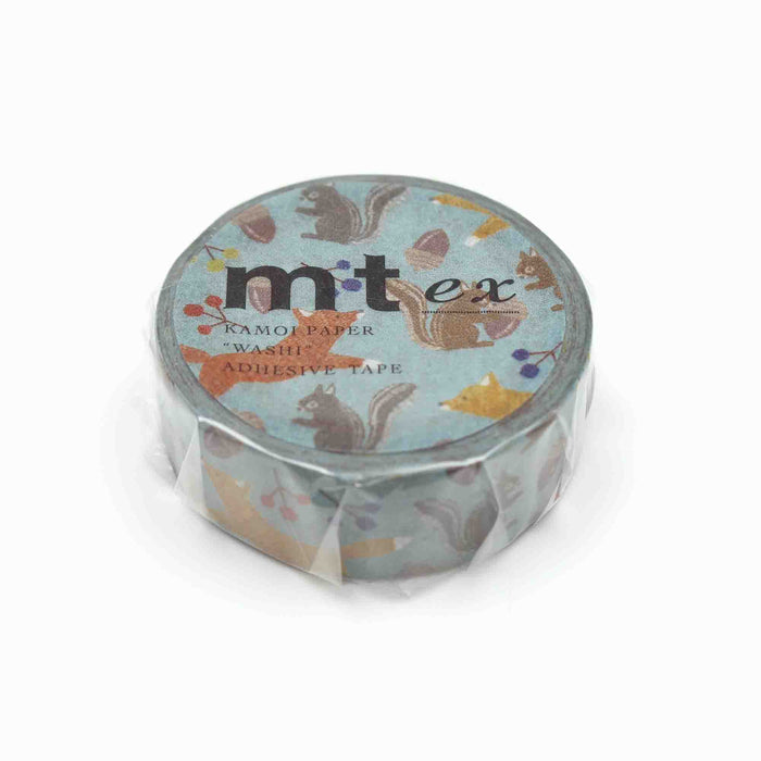 mt masking tape / Basic 7m Serie / embroidery fox and squirrel
