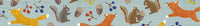 mt masking tape / Basic 7m Serie / embroidery fox and squirrel