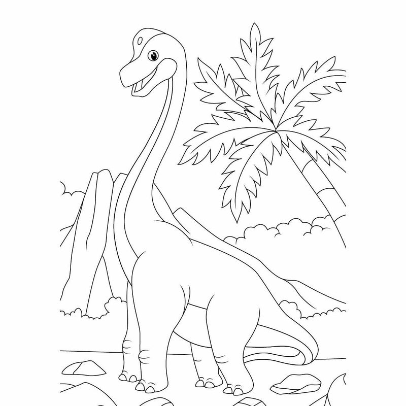 EMF / Mein Dinosaurier Ausmalblock