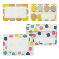 Briefset, Midori, Colorful Dots, Letterset, Ansicht einzelne Umschlaäge