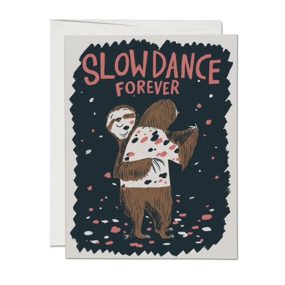 Red Cap Cards / RCC / Grußkarten /  Slow Dance Sloths