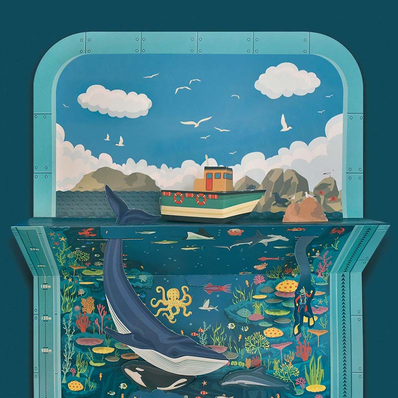 Clockwork Soldier / Create Your Own Deep Blue Seascape